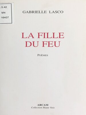 cover image of La Fille du feu